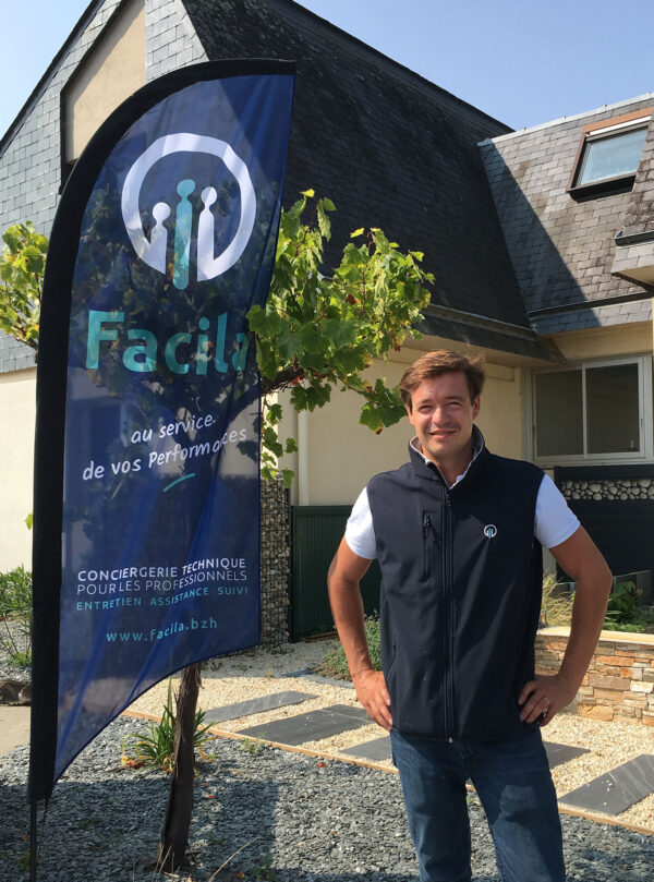 Portait de Pierre Calonne Dirigeant de Facila